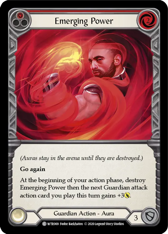 Card: Emerging Power (red)
