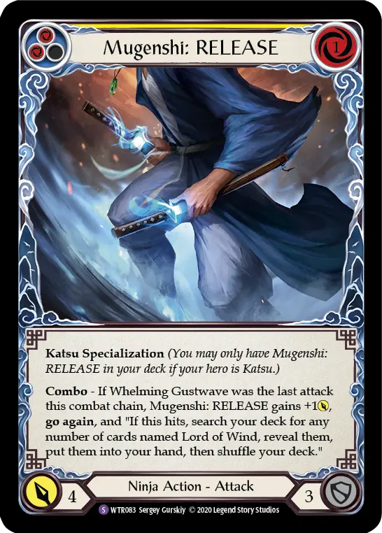 Card: Mugenshi: RELEASE (yel)