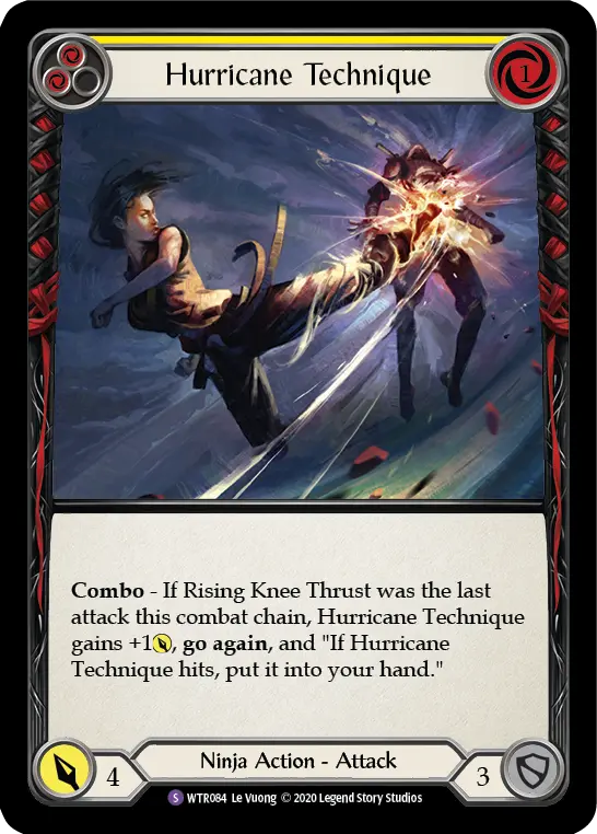 Card: Hurricane Technique (yel)