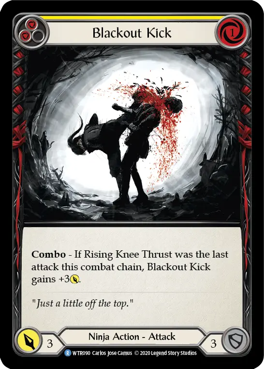 Card: Blackout Kick (yel)