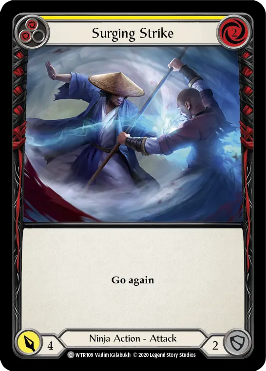 Card: Surging Strike (yel)