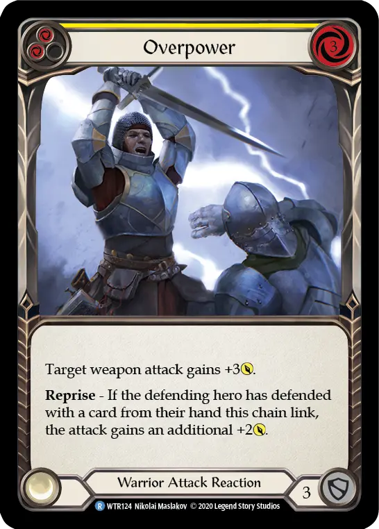 Card: Overpower (yel)