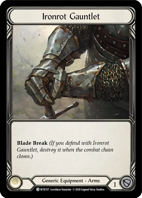 Card: Ironrot Gauntlet