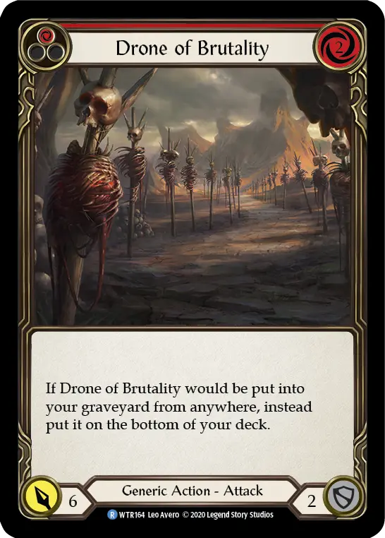 Card: Drone of Brutality (red)