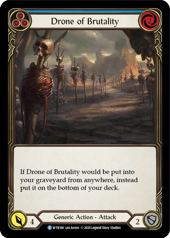 Card: Drone of Brutality (blu)