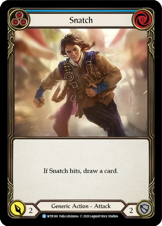 Card: Snatch (blu)