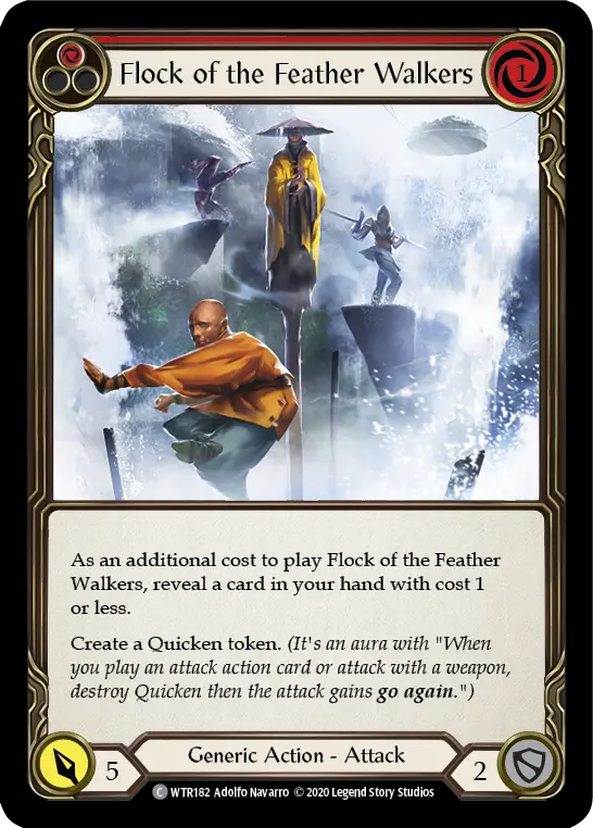 Card: Flock of the Feather Walkers (red)
