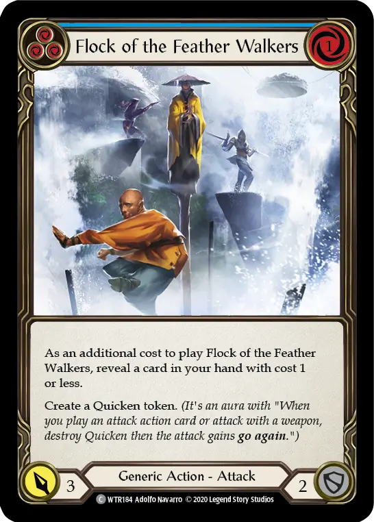 Card: Flock of the Feather Walkers (blu)