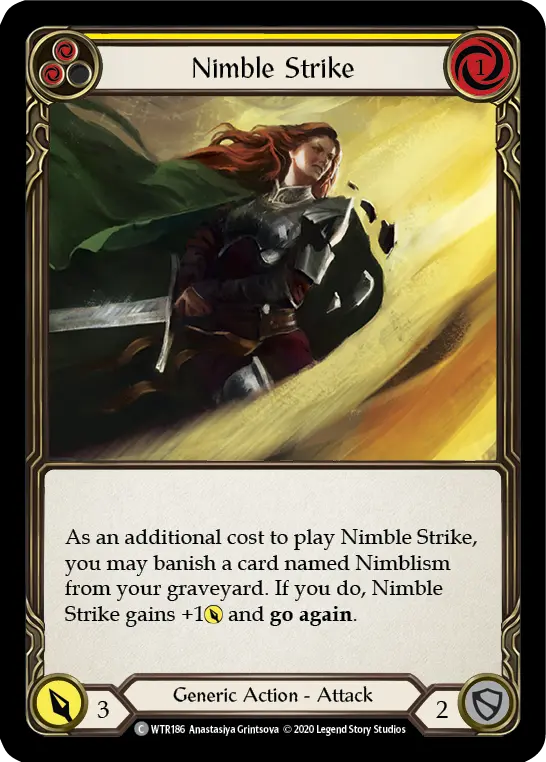 Card: Nimble Strike (yel)