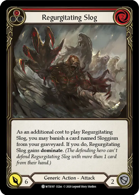 Card: Regurgitating Slog (red)