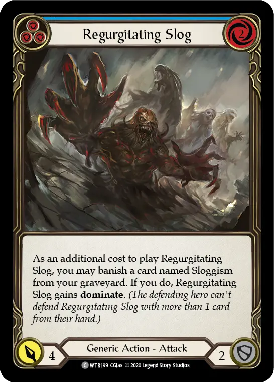 Card: Regurgitating Slog (blu)