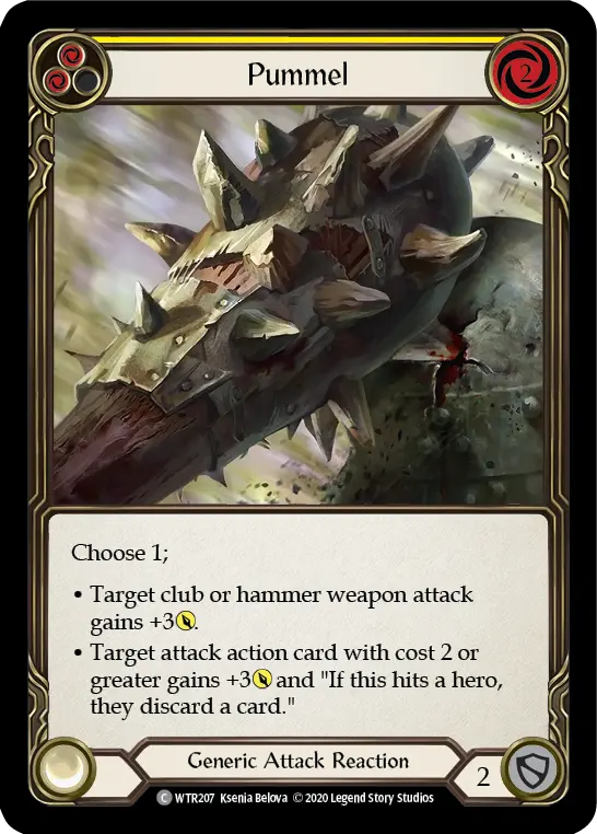 Card: Pummel (yel)