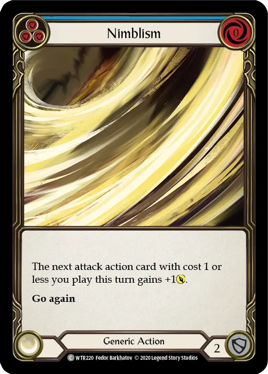 Card: Nimblism (blu)