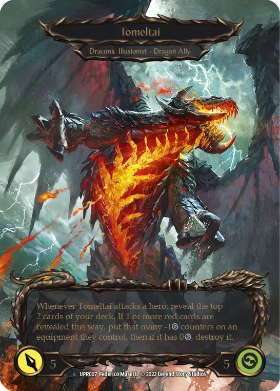 Card: Invoke Tomeltai (red)