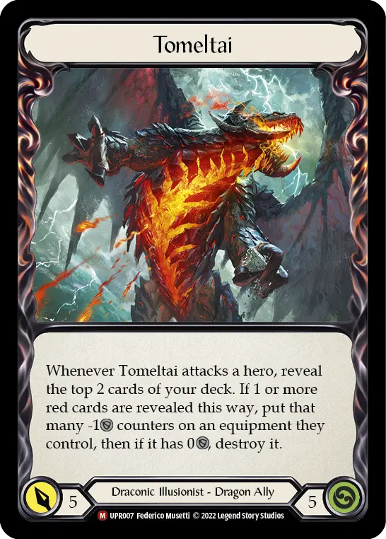 Card: Invoke Tomeltai (red)