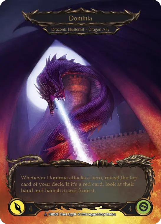 Card: Invoke Dominia (red)