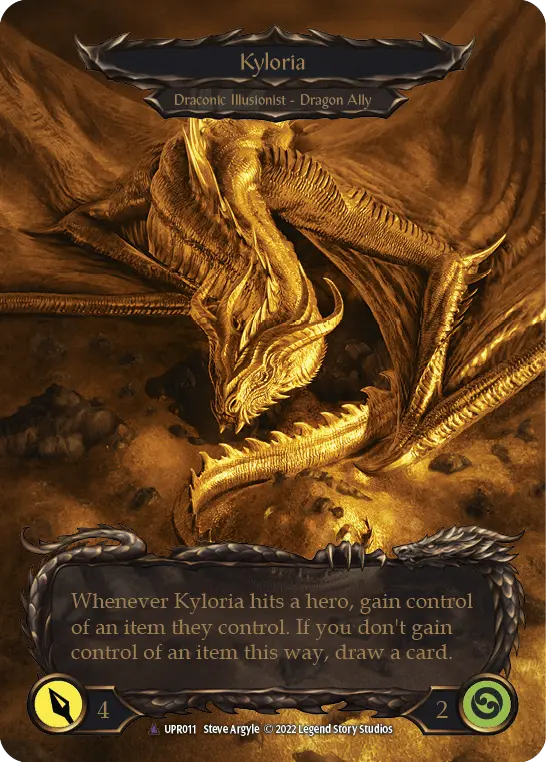 Card: Invoke Kyloria (red)