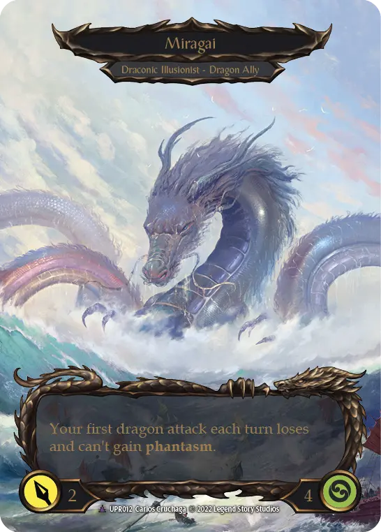 Card: Invoke Miragai (red)