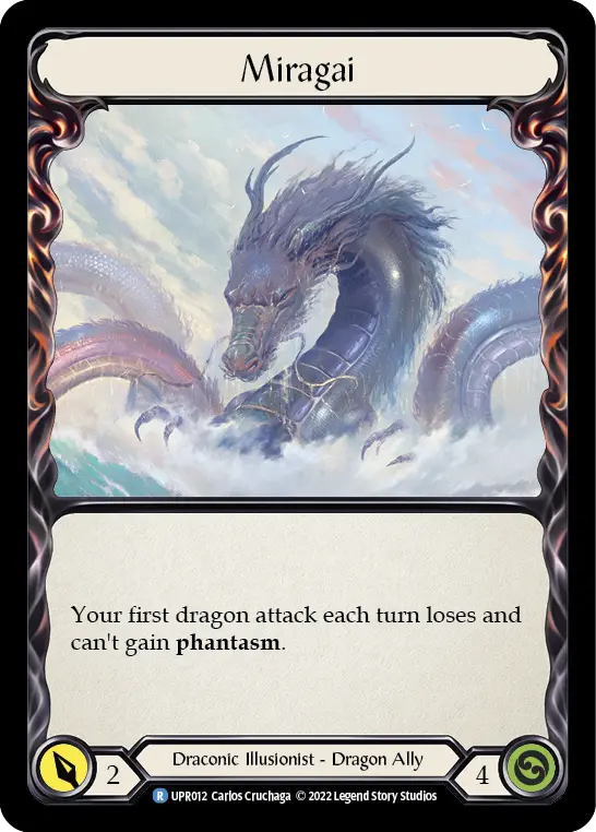 Card: Invoke Miragai (red)