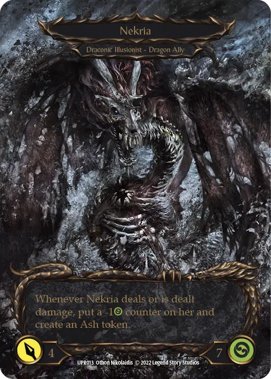 Card: Invoke Nekria (red)
