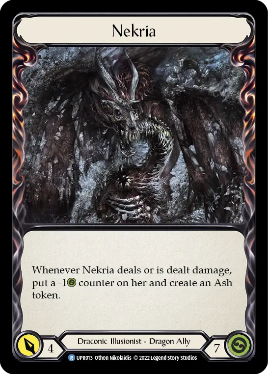 Card: Invoke Nekria (red)