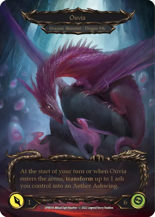 Card: Invoke Ouvia (red)