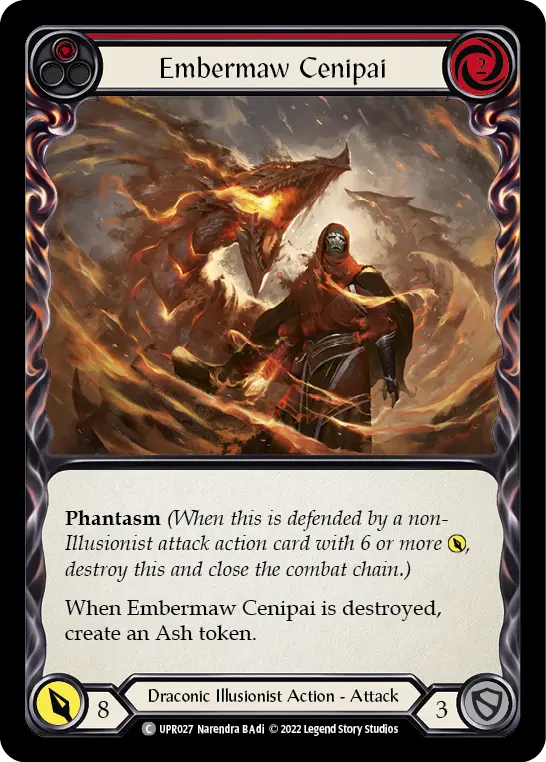 Card: Embermaw Cenipai (red)