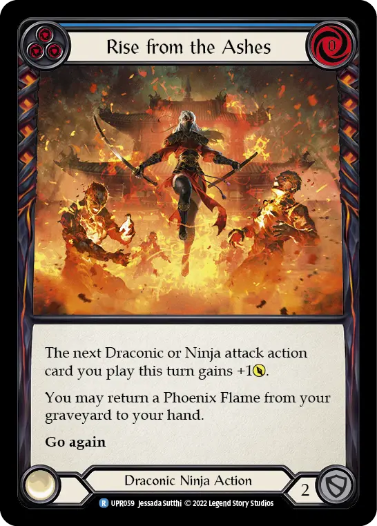 Card: Rise from the Ashes (blu)