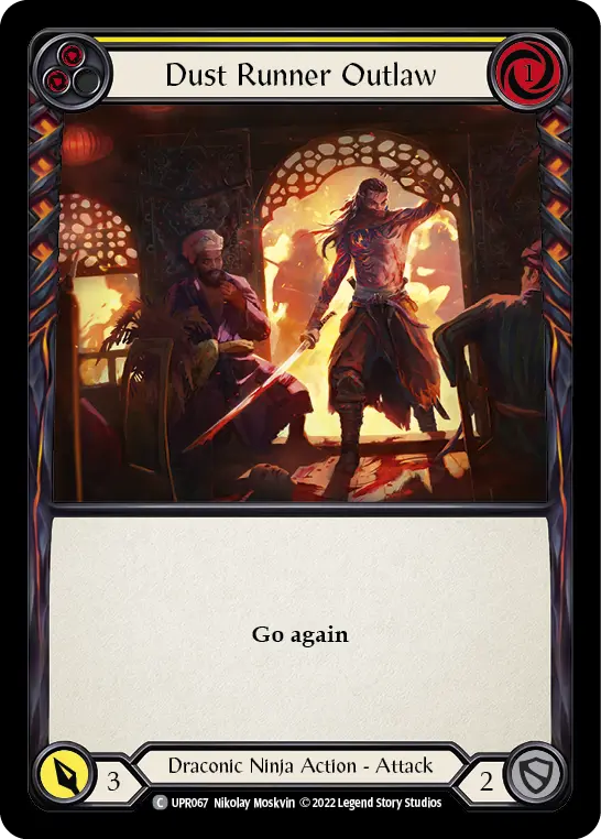 Card: Dust Runner Outlaw (yel)