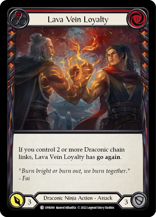 Card: Lava Vein Loyalty (red)