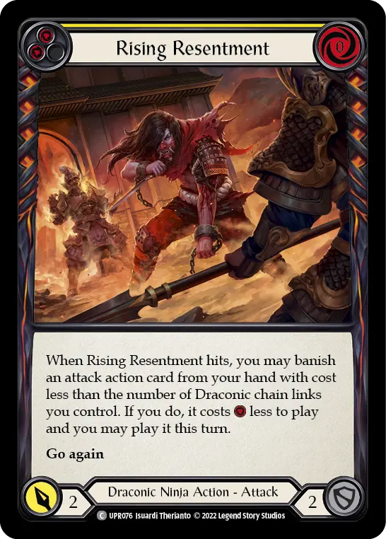 Card: Rising Resentment (yel)
