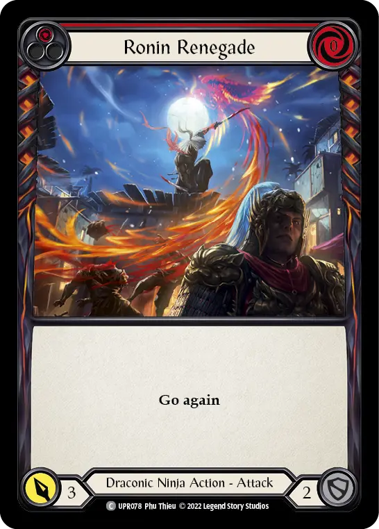 Card: Ronin Renegade (red)