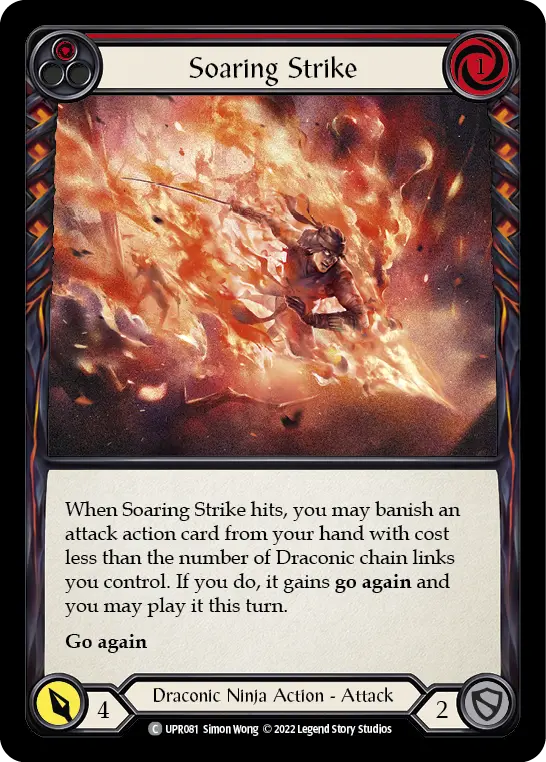Card: Soaring Strike (red)
