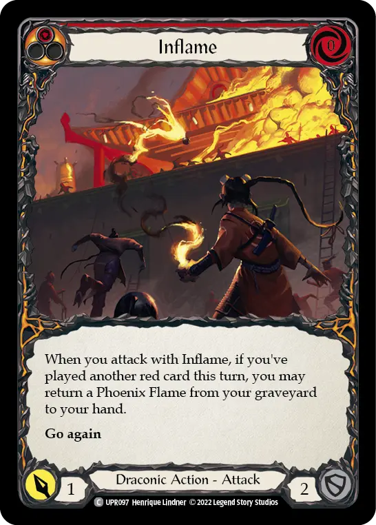 Card: Inflame (red)