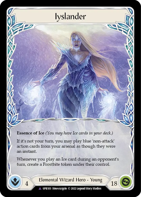 Card: Iyslander
