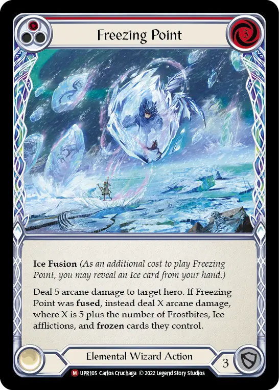 Card: Freezing Point (red)