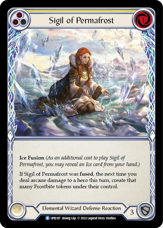Card: Sigil of Permafrost (yel)