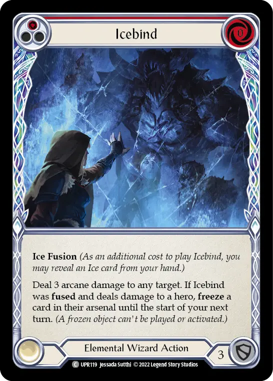 Card: Icebind (red)