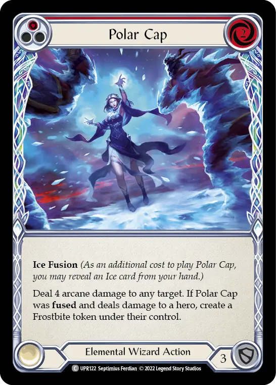Card: Polar Cap (red)