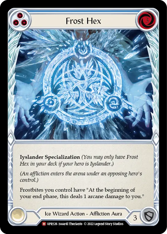 Card: Frost Hex (blu)