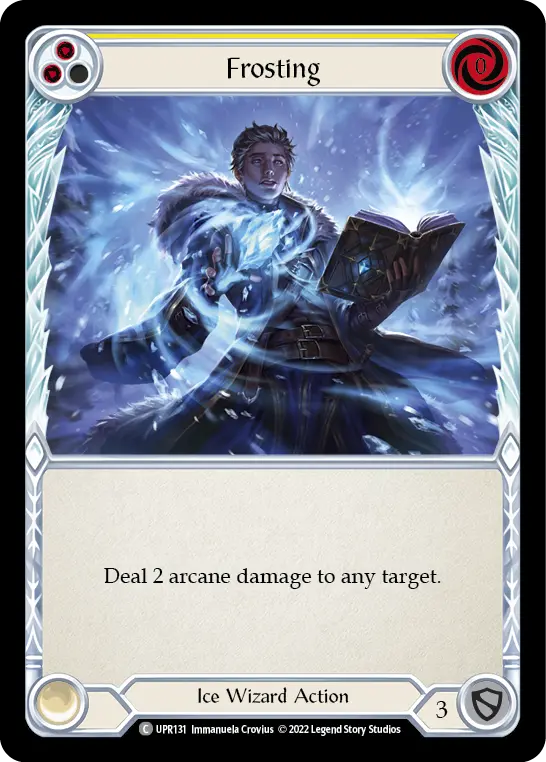 Card: Frosting (yel)