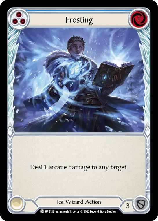 Card: Frosting (blu)