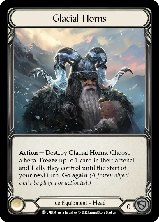 Card: Glacial Horns