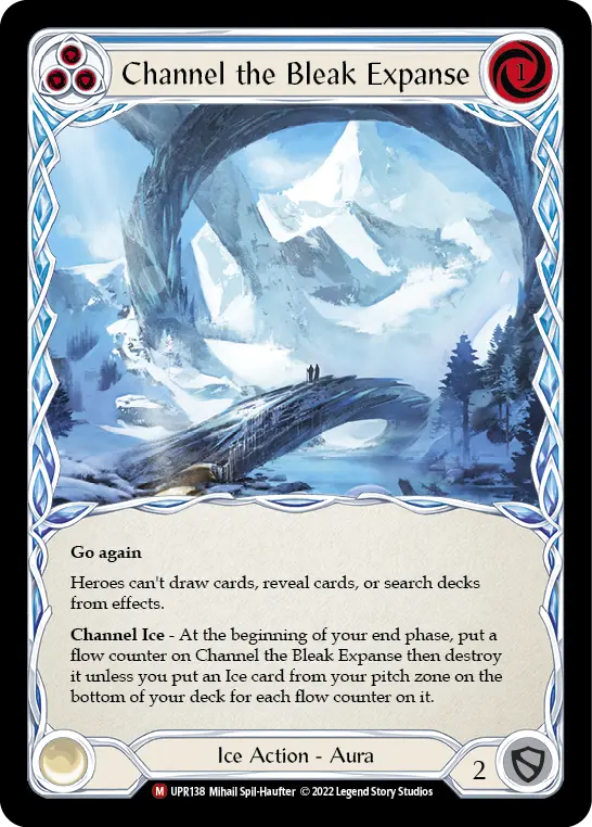 Card: Channel the Bleak Expanse (blu)