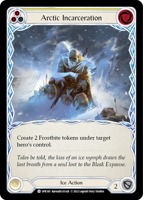 Card: Arctic Incarceration (yel)