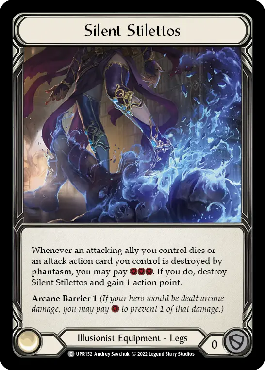 Card: Silent Stilettos