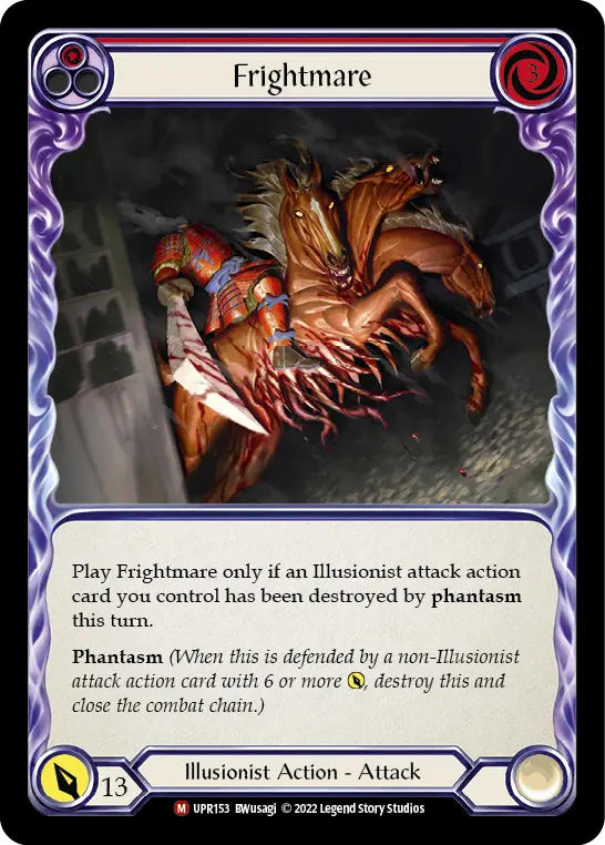Card: Frightmare (red)