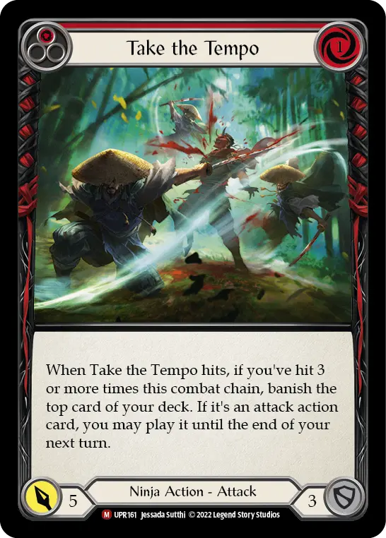 Card: Take the Tempo (red)