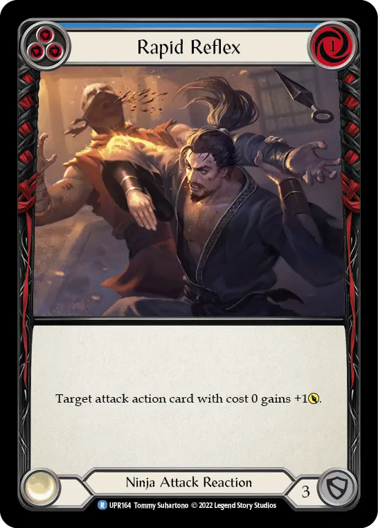 Card: Rapid Reflex (blu)