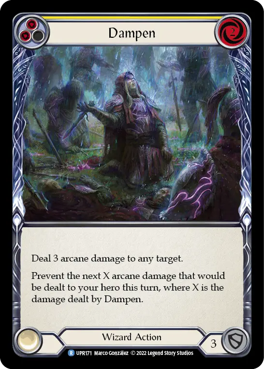 Card: Dampen (yel)